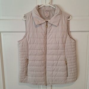 Dress Barn zip up vest